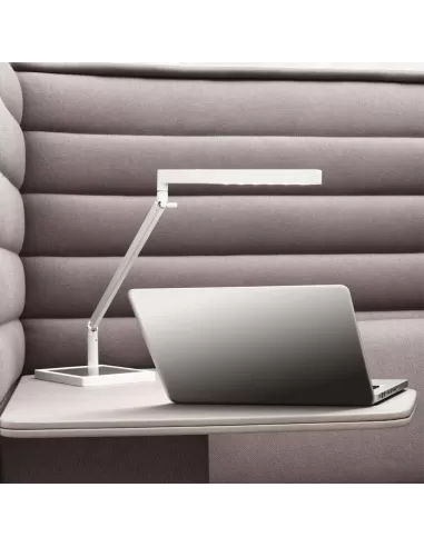 Luceplan 1D19L0000001 Bap large white fluorescent table lamp